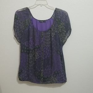 APT.9 buttoned up blouse